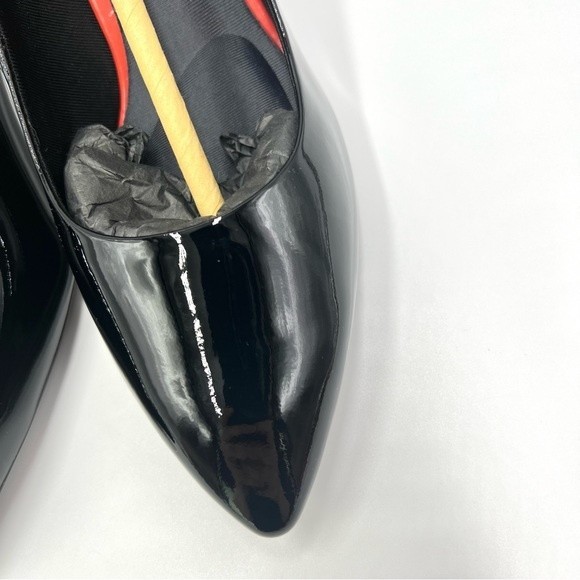 9W 9 W WIDE WIDTH Rockport Women's Total Motion 75MM Black Patent Leather Heels - Picture 5 of 15